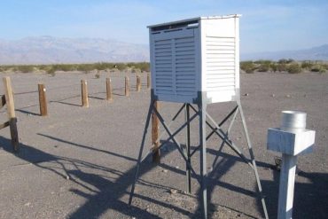 Wetterstation im Death Valley