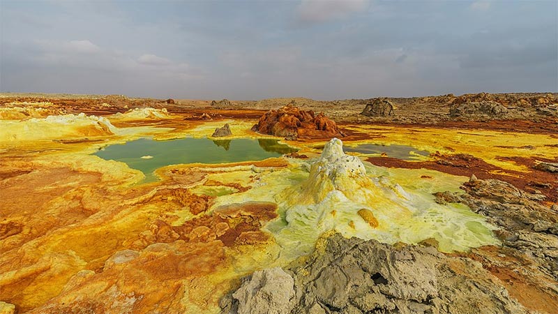 Dallol in Äthiopien