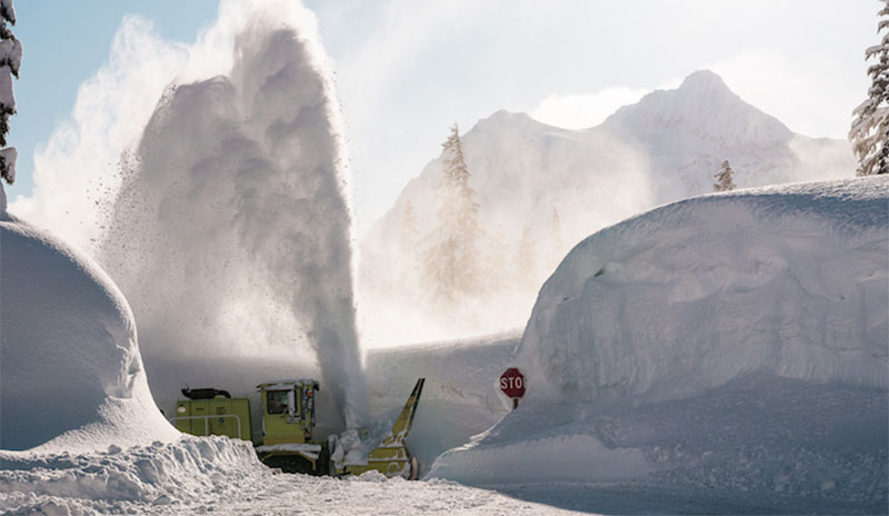 Schneemassen in den USA