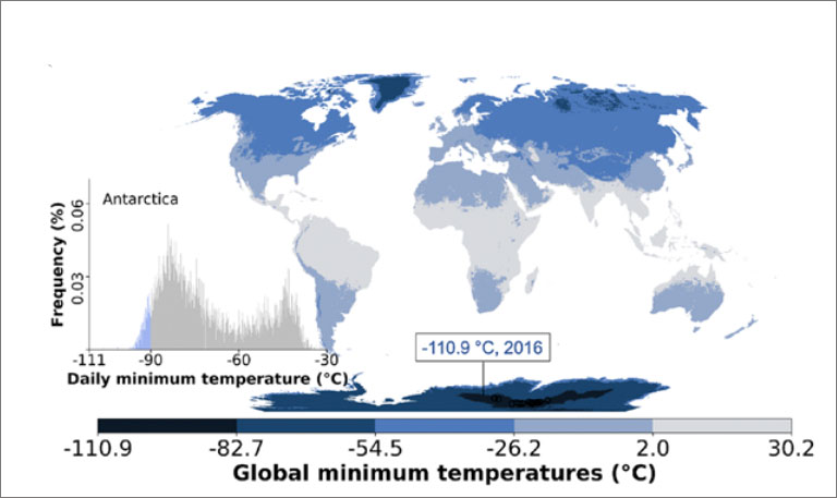 coldest place on earth