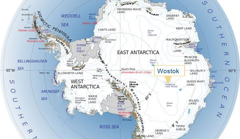 Wostok/Antarktis – Der Kältepol der Erde