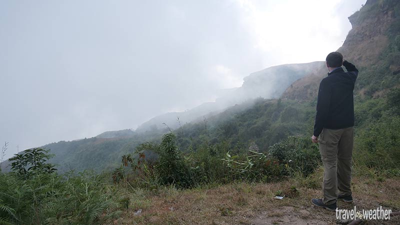 Wolken bei Mawsynram