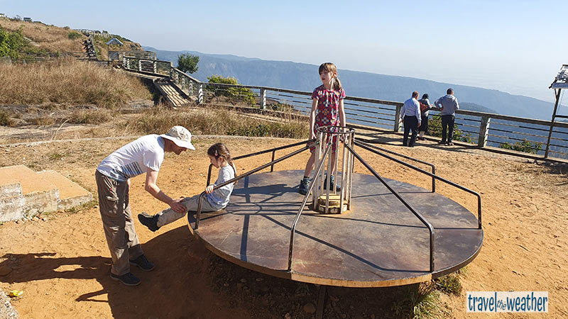 Spielplatz in Cherrapunji