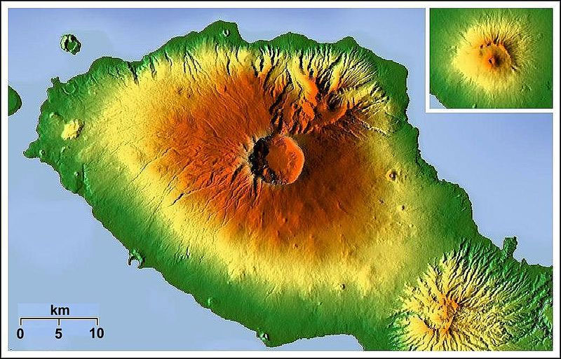 Diese Graphik mit dem Größenvergleich Tambora zum Vesuv 