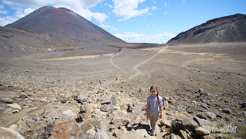 Wanderung zum Mount Ngauruhoe auf der Nordinsel Neuseelands