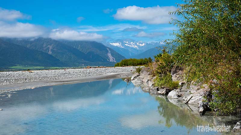 Ein schöner Platz am Whataroa River.